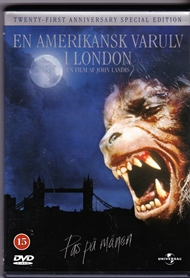 En Amerikansk varulv i London (DVD)